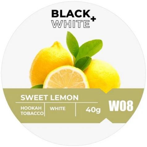 Тютюн Black & White Sweet Lemon (Солодкий Лимон) 40гр