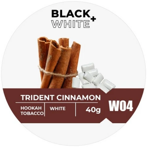 Табак Black & White Trident Cinnamon (Тридент Корица) 40гр