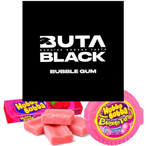 Табак Buta Black Bubble Gum (Баббл Гам) 100гр