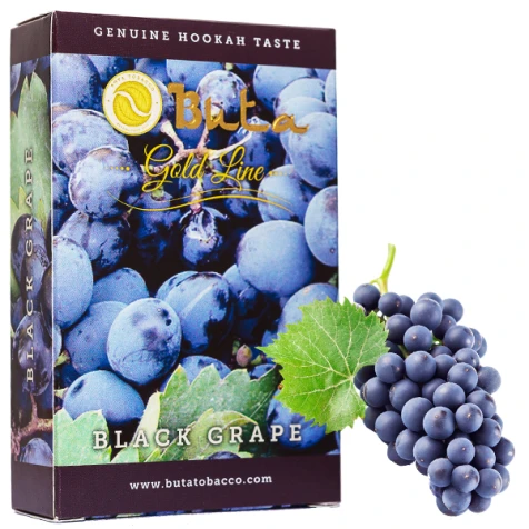 Тютюн Buta Gold Line Black Grape (Чорний Виноград) 50гр