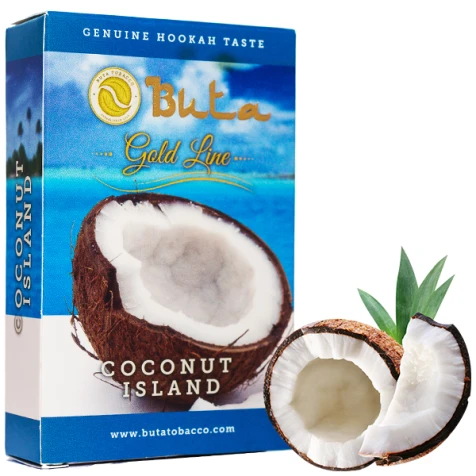 Табак Buta Gold Line Coconut Island  (Кокосовый Остров) 50гр