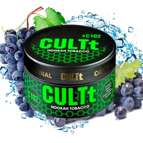 Табак CULTt C102 Grape Ice (Виноград Лед) 100гр