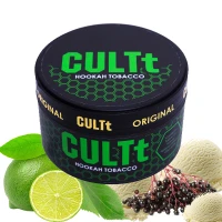 Тютюн CULTt C107 Eldberry Lime Ice Cream (Бузина Лайм Морозиво) 100г