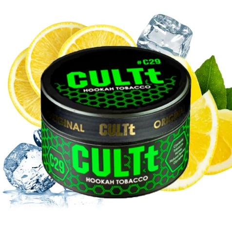 Табак CULTt C29 Lemon Ice (Лимон Лед) 100гр