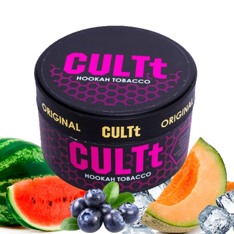 Тютюн CULTt C33 Watermelon Blueberry Melon Ice (Кавун Чорниця Диня Лід) 100гр