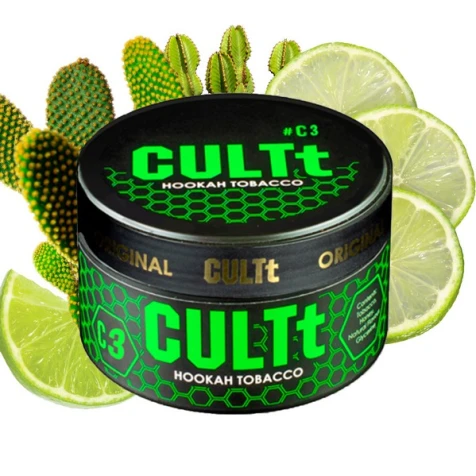 Тютюн CULTt C3 Cactus Lime (Кактус Лайм) 100гр