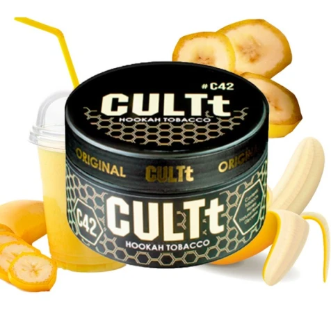 Тютюн CULTt C42 Banana Smoothie (Банановий Смузі) 100гр