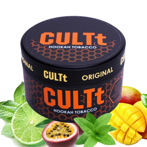 Табак CULTt C7 Lime Mint Passion Fruit Mango (Лайм Мята Маракуйя Манго) 100гр