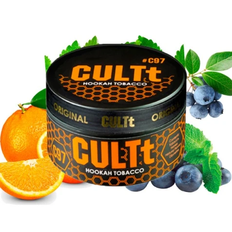 Табак CULTt C97 Blueberry Orange Mint (Черника Апельсин Мята) 100гр