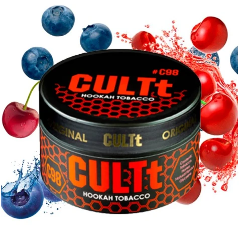 Табак CULTt C98 Cherry Blueberry (Вишня Черника) 100гр