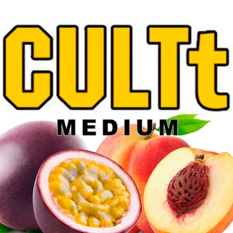 Табак CULTt Medium M26 Passion Fruit Peach (Маракуйя Персик) 100гр