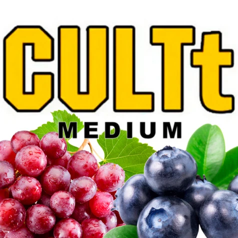 Табак CULTt Medium M28 Blueberry Grapes (Черника Виноград) 100гр