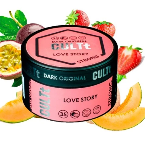 Тютюн CULTt Strong DS35 Love Story (Любовна Історія) 100г