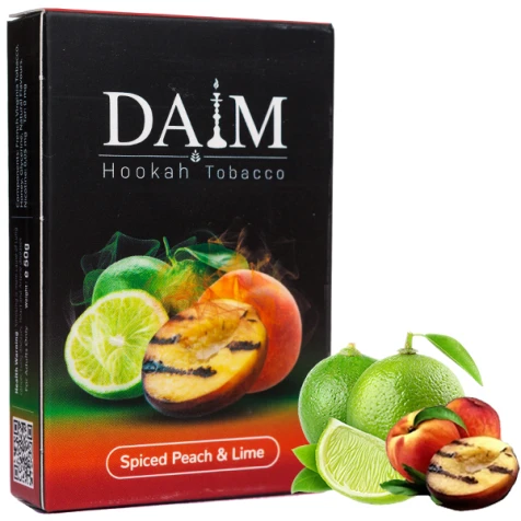 Табак Daim Lime Spiced Peach (Пряный Персик Лайм) 50гр
