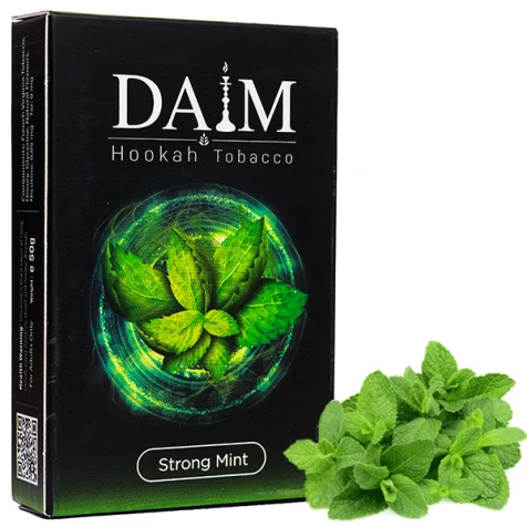 Табак Daim Strong Mint (Крепкая Мята) 50гр