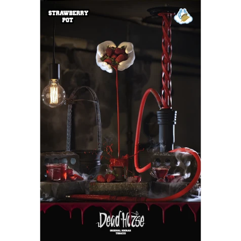 Табак Dead Hourse Heaven Line Strawberry Pot (Клубничный Горшок) 100гр