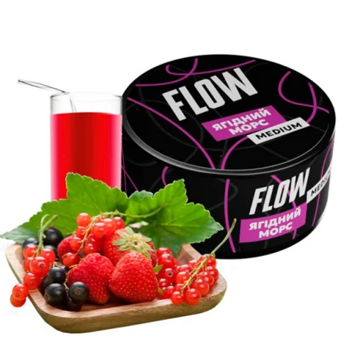 Табак Flow Berry Mors (Ягодный Морс) 100гр