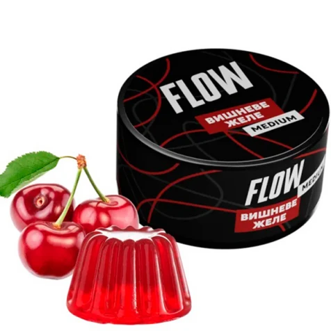 Табак Flow Cherry Jelly (Вишнёвое Желе) 100гр