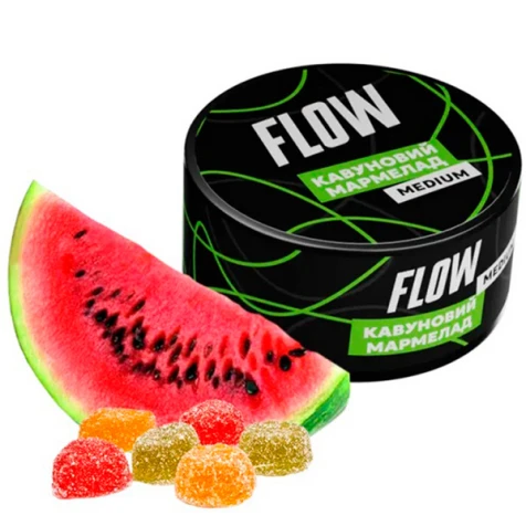 Табак Flow Watermelon Marmalade (Арбузный Мармелад) 100гр