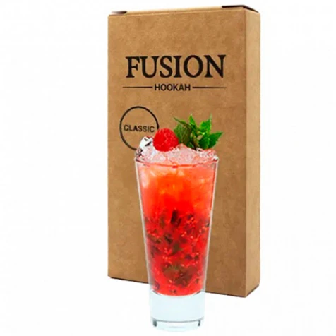 Табак Fusion Classic Line Raspberry Mojito (Малина Мохито) 100гр