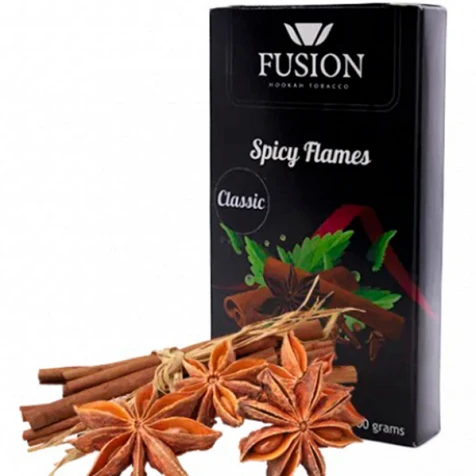 Табак Fusion Classic Line Spicy Flames (Спайси Флэймс) 100гр