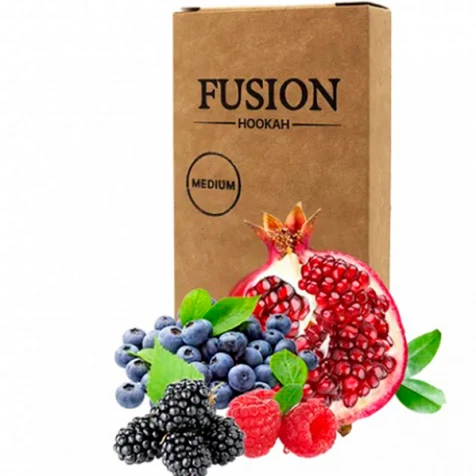 Табак Fusion Medium Line Pomegranate Berry (Гранат Ягода) 100гр