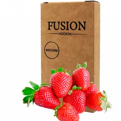 Табак Fusion Medium Line Strawberry (Клубника) 100гр
