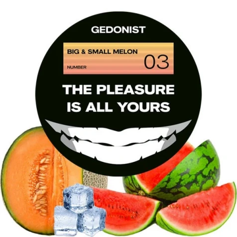 Табак Gedonist Big Small Melon (Биг Смоул Дыня) 200гр