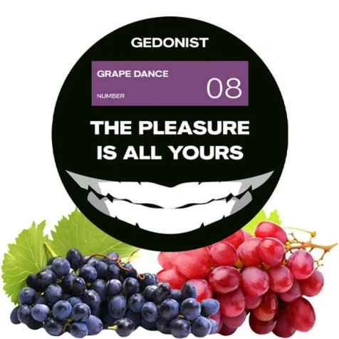 Табак Gedonist Grape Dance (Виноград Денс) 200гр