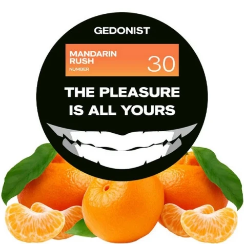 Тютюн Gedonist Mandarin Rush (Мандарин Раш) 200гр