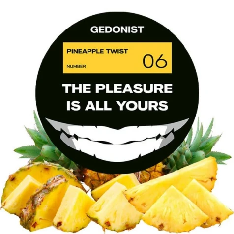 Табак Gedonist Pineapple Twist (Ананас Твист) 200гр