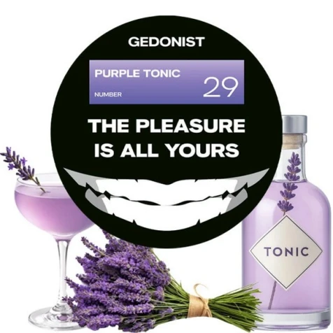 Табак Gedonist Purple Tonic (Фиолетовый Тоник) 200гр