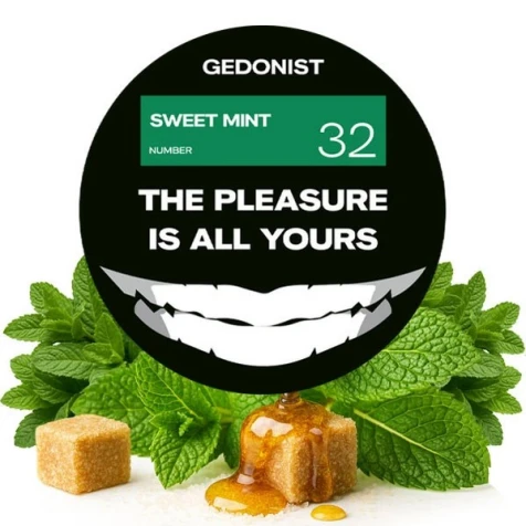 Табак Gedonist Sweet Mint (Сладкая Мята) 200гр