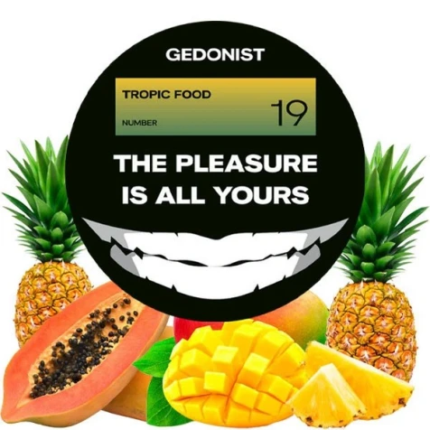 Табак Gedonist Tropic Food (Тропик Фуд) 200гр