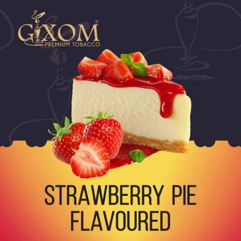 Тютюн Gixom Strawberry Pie (Полуничний Пиріг) 200гр