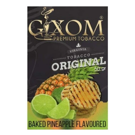 Тютюн Gixom Baked Pineapple (Смажений Ананас) 50гр