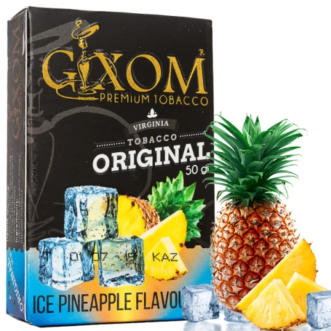 Тютюн Gixom Ice Pineapple (Ананас Лід) 50гр