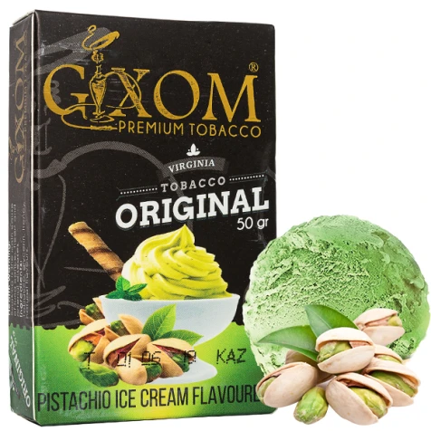 Тютюн Gixom Pistachio Ice Cram (Фісташкове Морозиво) 50гр