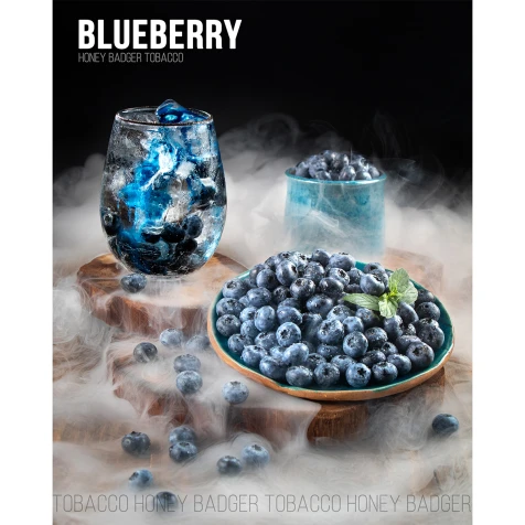 Тютюн Honey Badger Mild Line Blueberry (Чорниця) 250гр