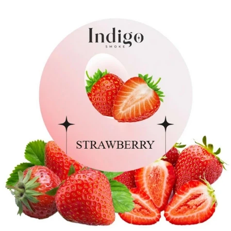 Бестабачная Смесь IndiGo Strawberry (Клубника) 100 гр