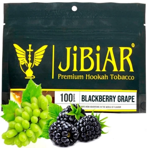 Табак Jibiar Blackberry Grape (Ежевика Виноград) 100гр