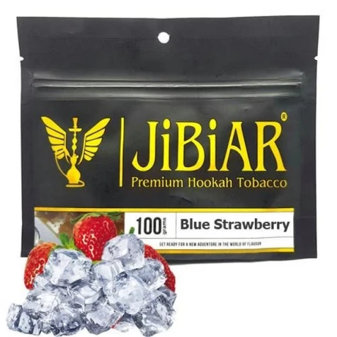 Тютюн Jibiar Blue Strawberry (Блу Полуниця) 100гр