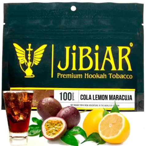 Табак Jibiar Cola Lemon Maracuja (Кола Лимон Маракуйя) 100гр