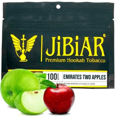 Тютюн Jibiar Absolute Menthe (Емірат Два Яблуко) 100гр