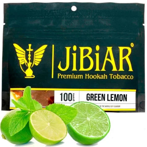 Табак Jibiar Green Lemon (Зелёный Лимон) 100гр
