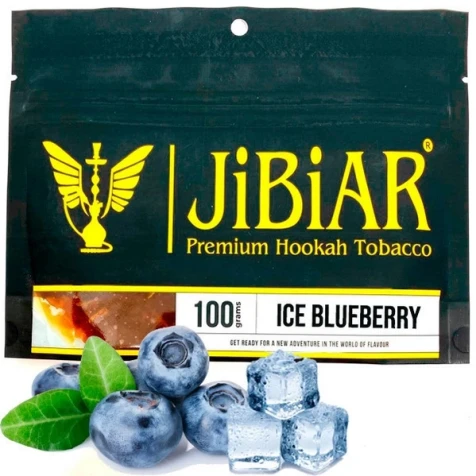 Тютюн Jibiar Ice Blueberry (Айс Чорниця) 100гр