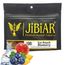 Табак Jibiar Ice Peach Blueberry (Айс Персик Черника) 100гр