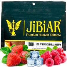 Табак Jibiar Ice Strawberry Raspberry (Айс Клубника Малина) 100гр