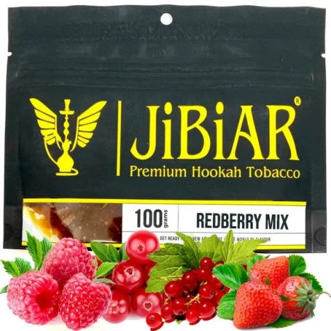 Табак Jibiar Redberry Mix (Рэдберри Микс) 100гр