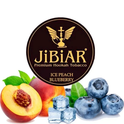 Табак Jibiar Ice Peach Blueberry (Персик Черника Лед) 1кг
